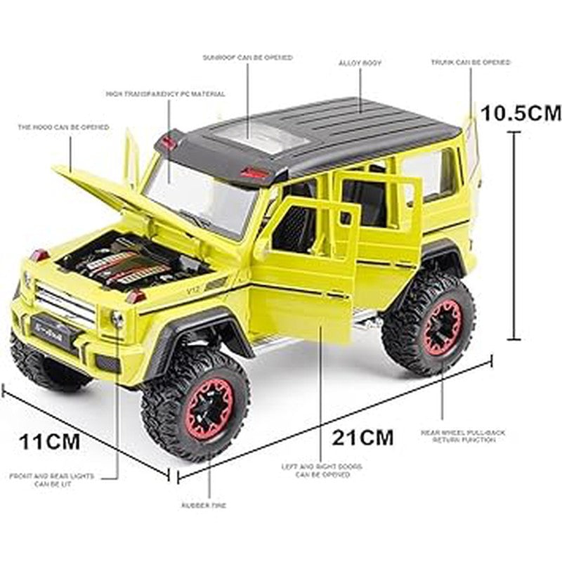 Resembling Big Size Car AMG 4X4 Die Cast Big 1:24 Scale Model Alloy