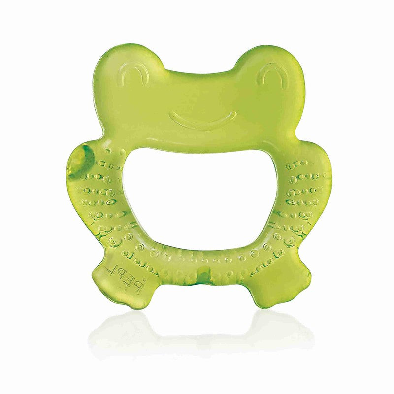 Frog Shape Teether | Soft Teething Toy for Babies with Carry Case, Soothes Gums and Easy to Grip