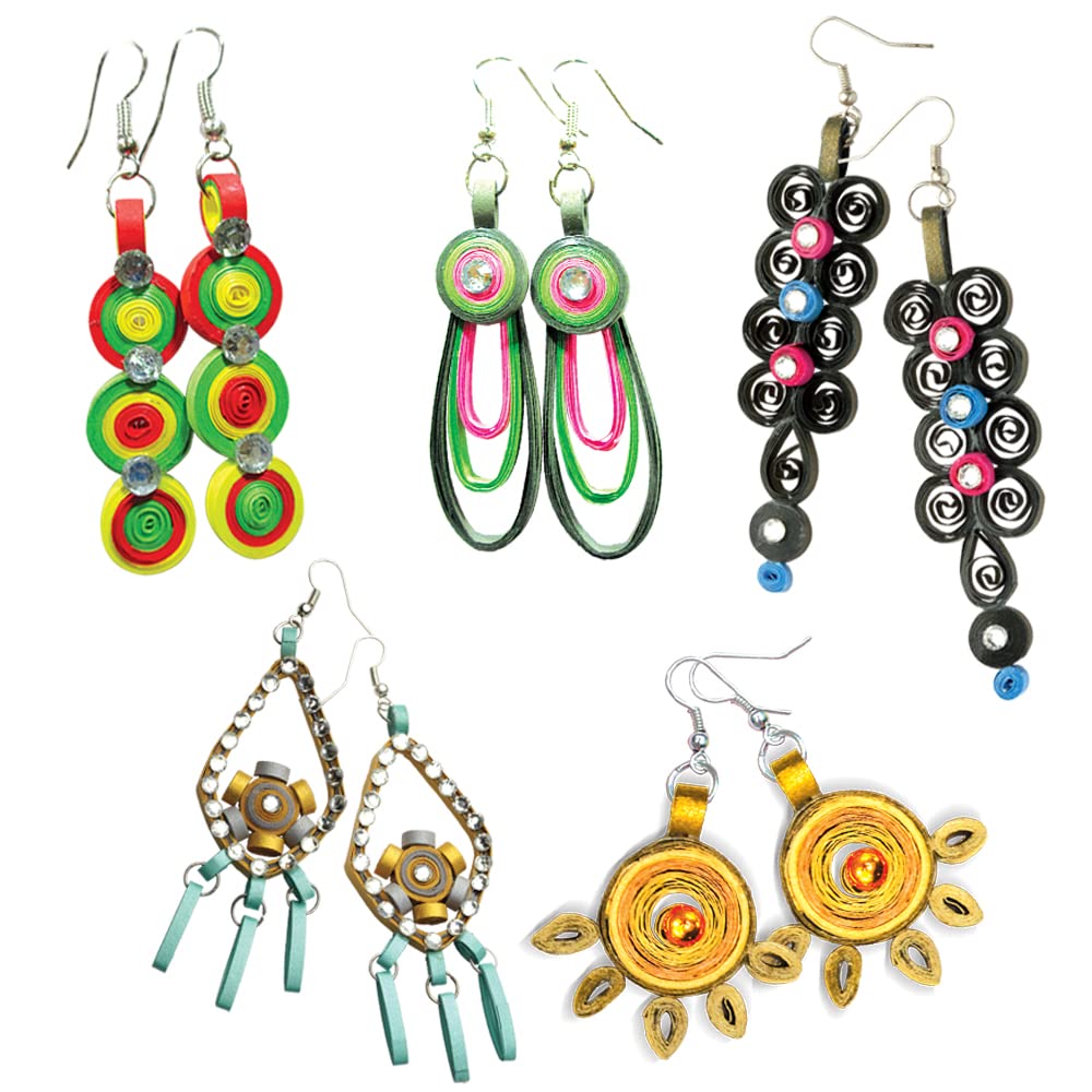 Paper Quilling Jewellery Making Kit