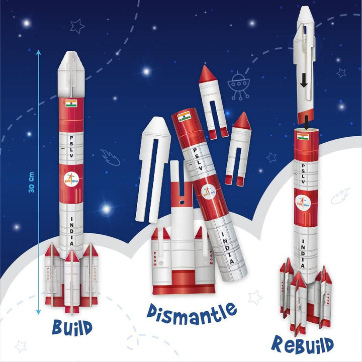 Imagimake Mapology Mission Mangalyaan 3D Puzzle | 25+ Pieces