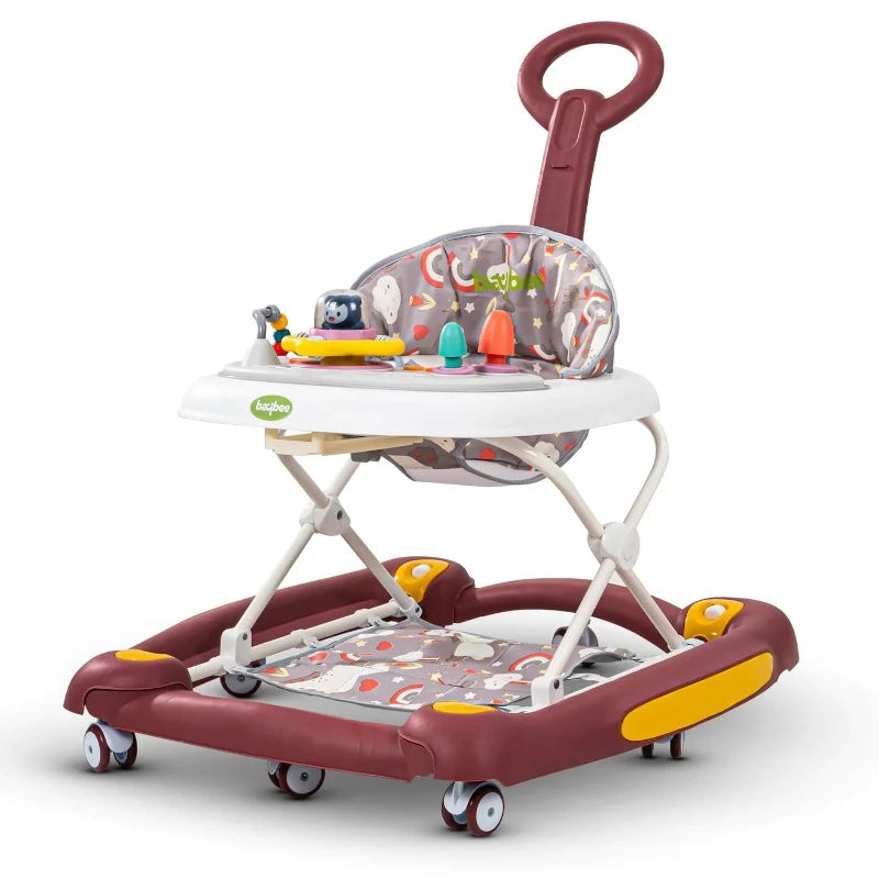 3 in 1 Awry Baby Walker with Push Handle & 3 Adjustable Height (9 Months to 1.5 Years) |  COD Not Available