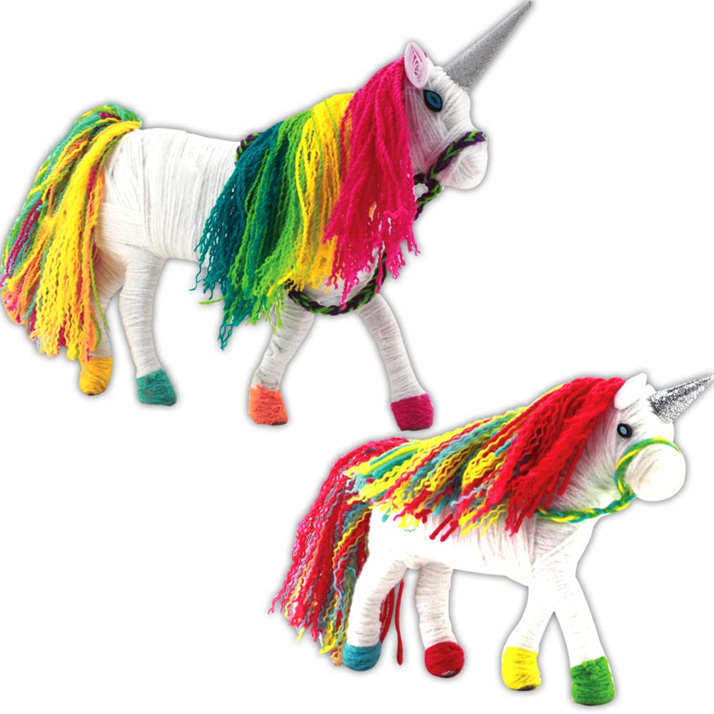 Mom & Baby Yarn Unicorns (Art and Craft Set)