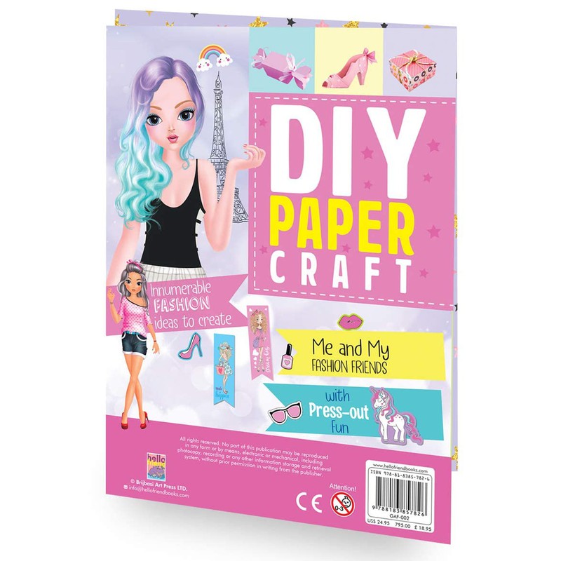 DIY Paper Craft Book for Girls: Practice Art and Craft to Make Bracelets, Jewellery Box, Cards, Letters, and Bookmarks