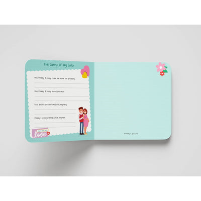 Baby Record Book : Newborn Journal For kids To Cherish Memories And Milestones