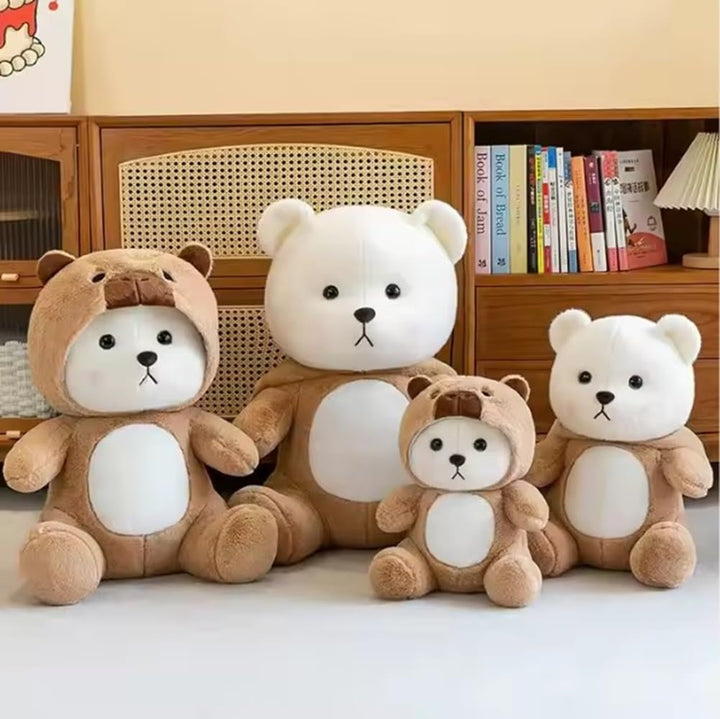 CuddleNest Teddy Bear Plush Toy Soft Stuffed Animal - 25 cm (Brown)