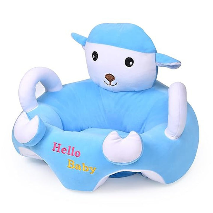 Kids Support Sofa Animal Shape Soft Stuffed Material Plush Toy Rocking Chair/Sofa - Green