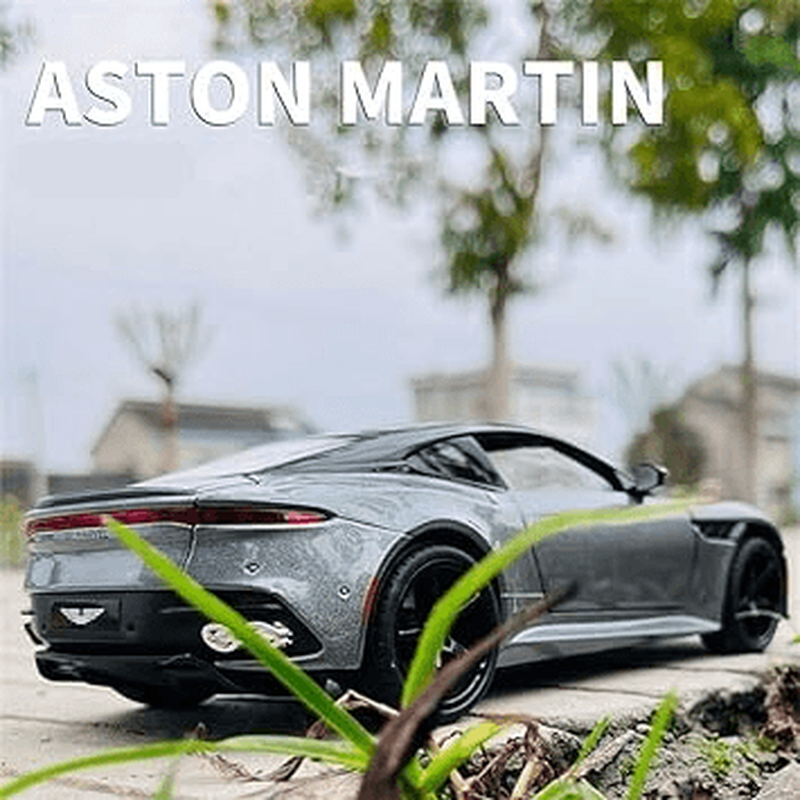 Resembling 1:24 for Aston Martin Gt Alloy Diecasts & Toy Vehicles Metal Toy Car Model Sound and Light Pull Back Collection (Assorted Colour)