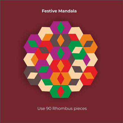 The Magnetic Mosaic Mandalas (Activity book)