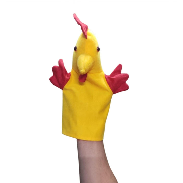 Big Size Hen Storytelling Hand Puppet For Kids - (25 CM)