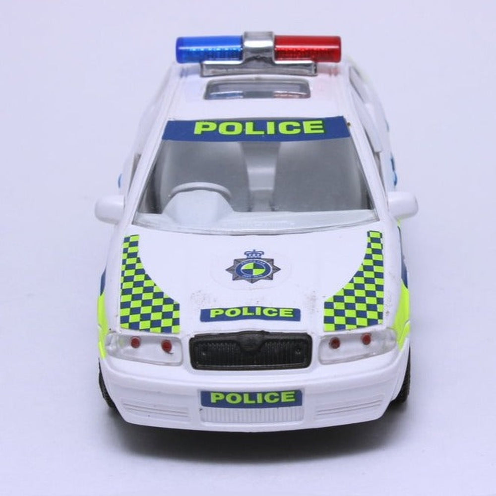 Skuba Hot Pursuit UK Police Pull Back Toy Car (BG)