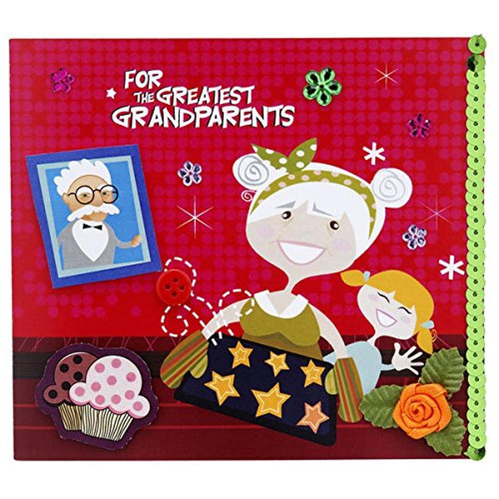 Happy Kidz Make Your Own Greeting Card DIY Craft Kit | 12 Creative Greeting Cards | Art & Craft Activity Set