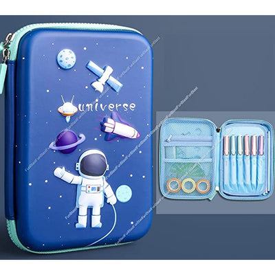 3D Astronaut Pencil Box Space Pencil Case for Kids