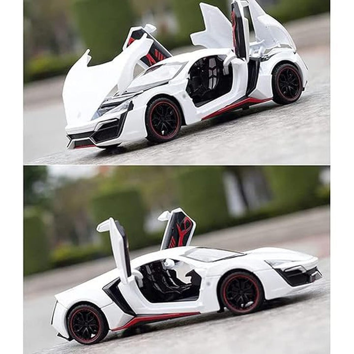 Resembling Big Size 1:24 Diecast Metal Car Model Hyper Toy Car