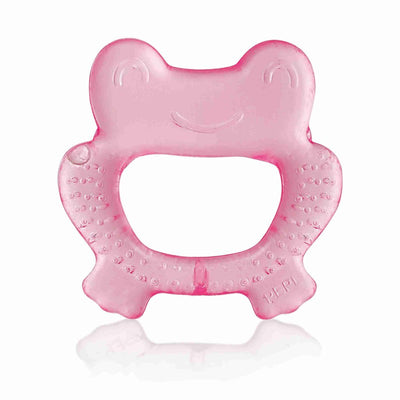 Frog Shape Teether | Soft Teething Toy for Babies with Carry Case, Soothes Gums and Easy to Grip