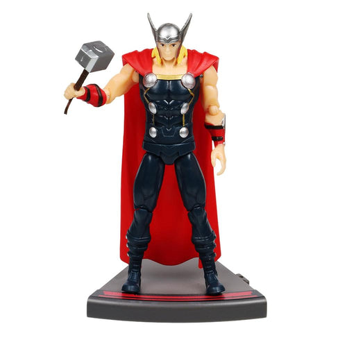 Original Licensed Marvel Avengers Thor Action Figure - 4 Inch | Collectible Figurine with Mjolnir Hammer