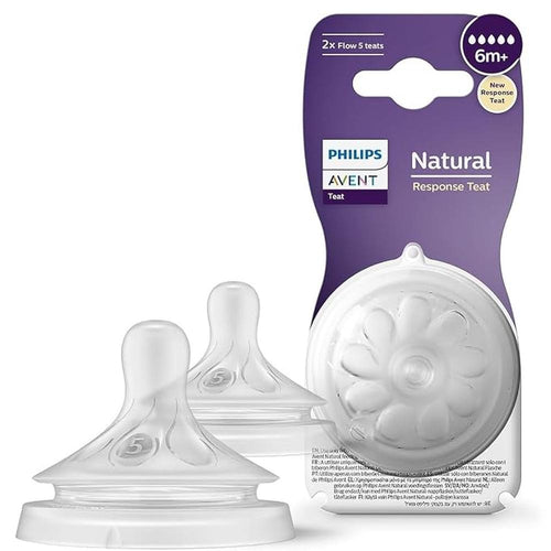 Philips Avent Natural Fast Flow Baby Feeding Nipple | 6+ Months