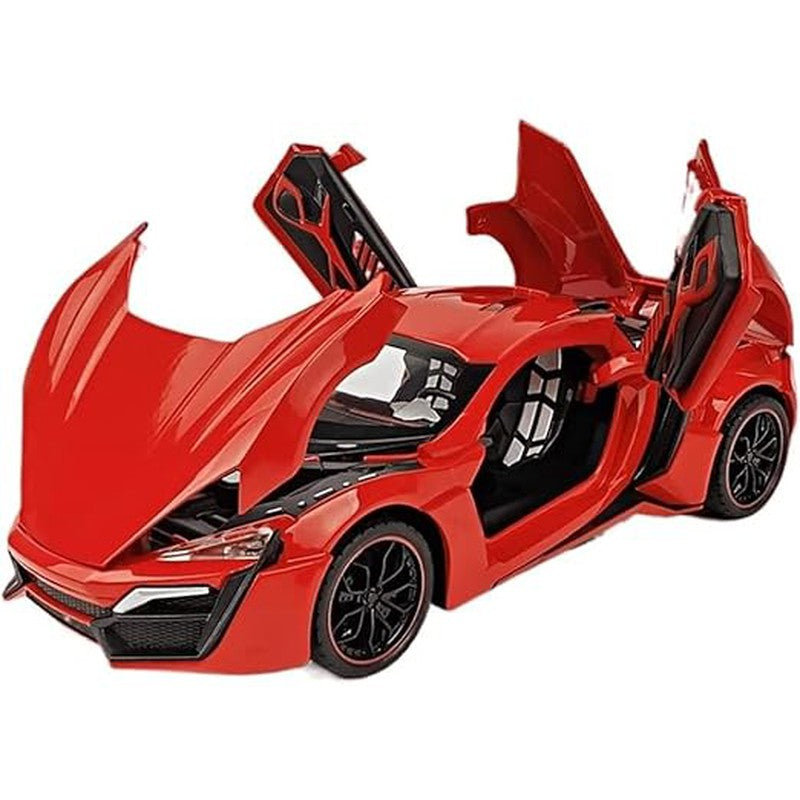 Resembling Big Size 1:24 Diecast Metal Car Model Hyper Toy Car