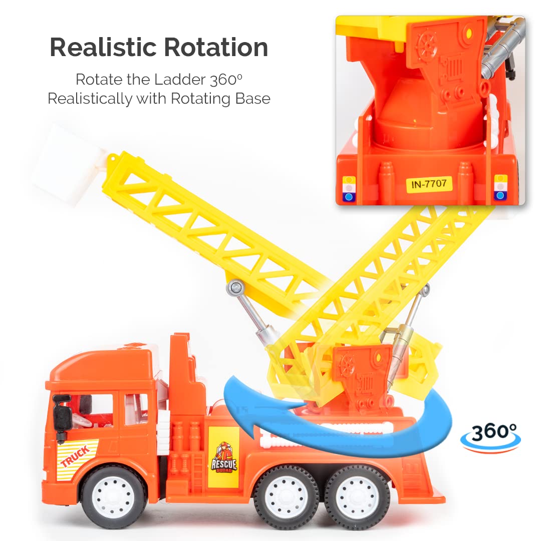 Ratna's Fire Ladder Truck Premium Vehicle Toy