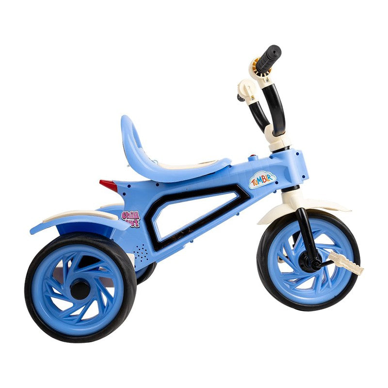 Kids Max 33 Tricycle with Light & Sound Feature | Light Blue | COD Not Available
