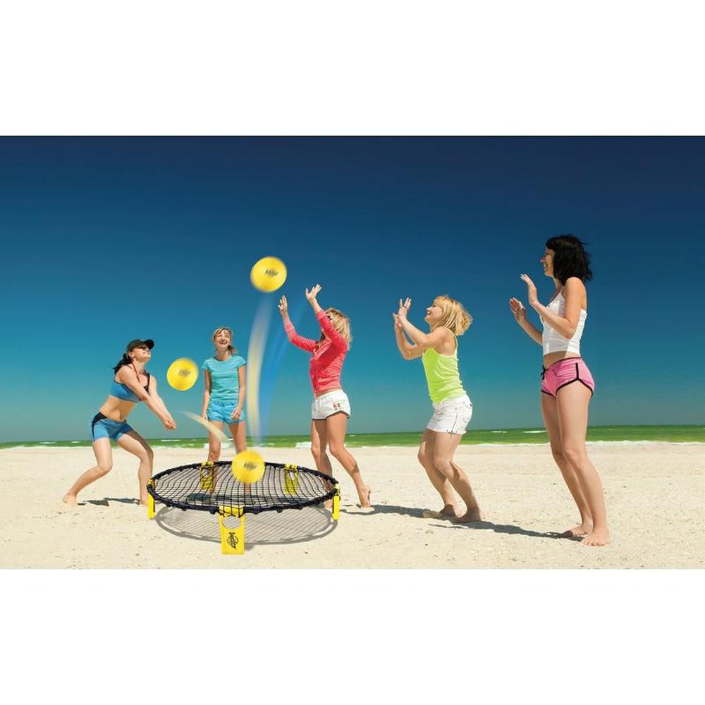 Innov8 Spike Battle Ball Set with Net, 3 Balls, Pump & Bag (5-12 Years)