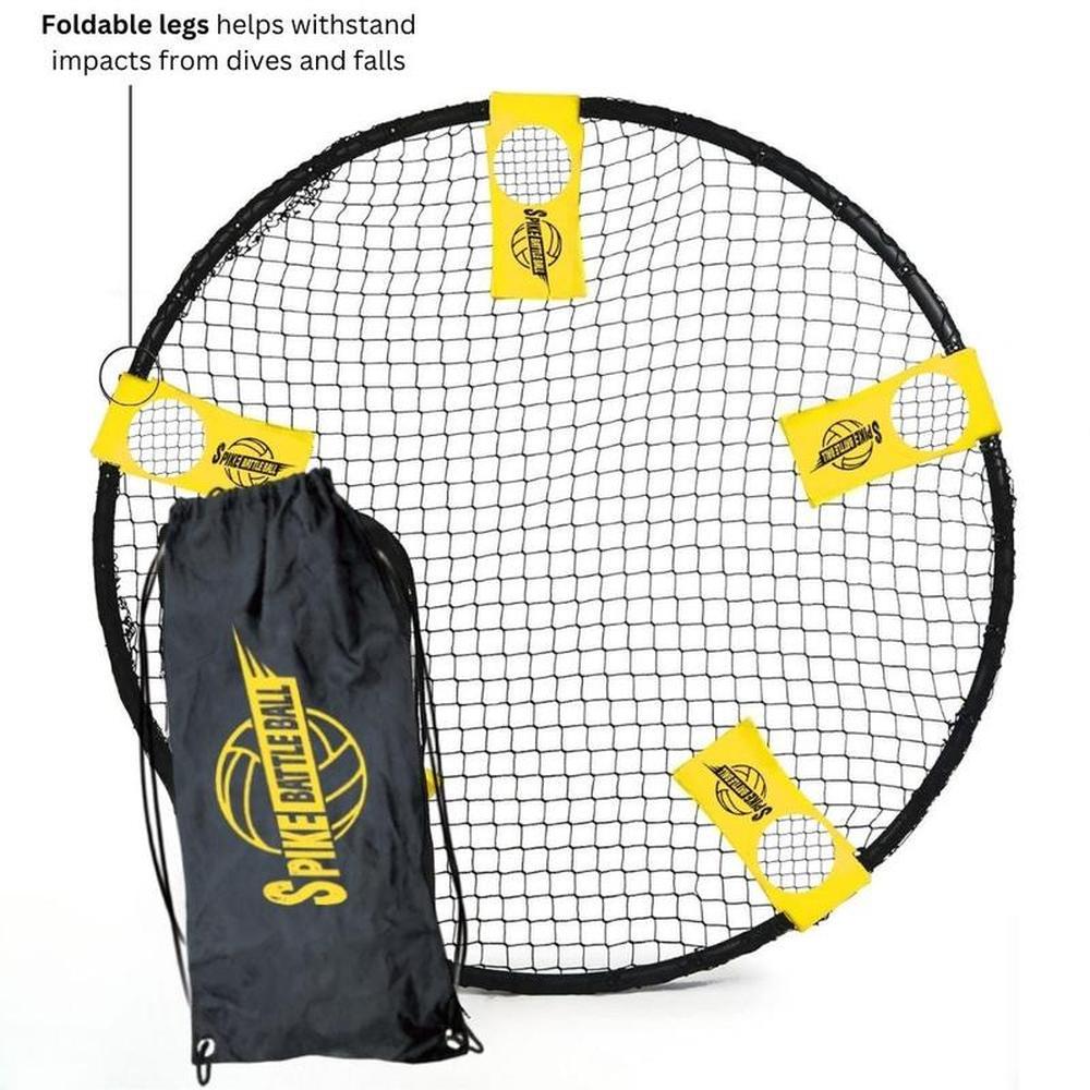 Innov8 Spike Battle Ball Set with Net, 3 Balls, Pump & Bag (5-12 Years)