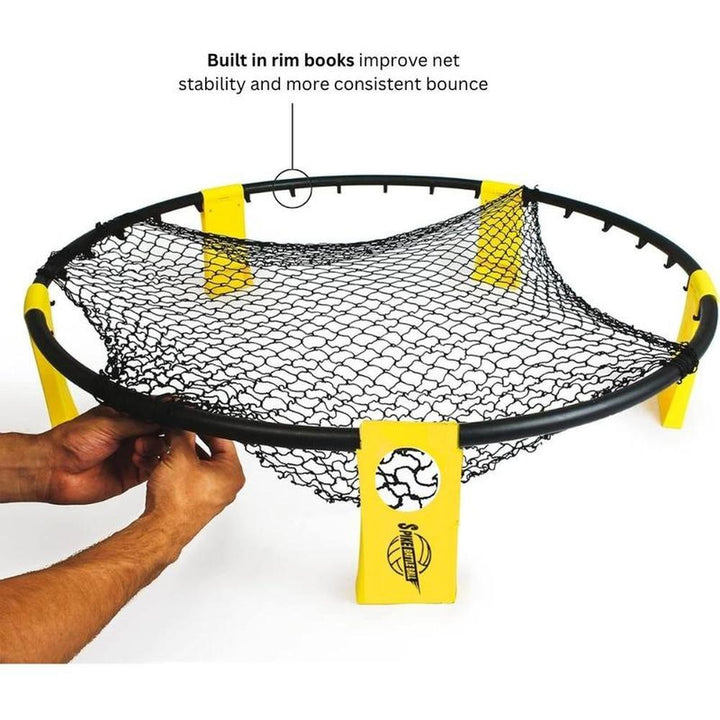 Innov8 Spike Battle Ball Set with Net, 3 Balls, Pump & Bag (5-12 Years)