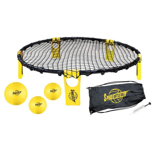 Innov8 Spike Battle Ball Set with Net, 3 Balls, Pump & Bag (5-12 Years)