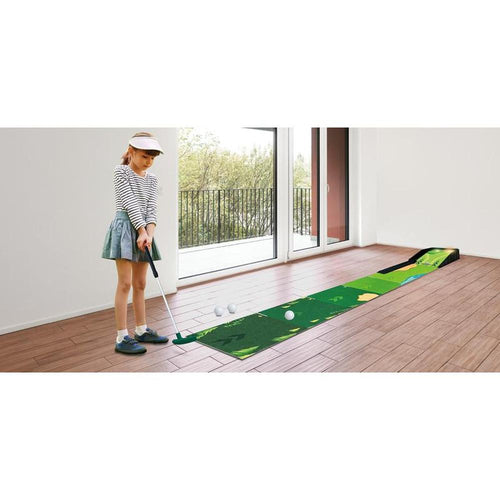 Innov8 Electronic Golf Set | Putting Mat with LED Target & Adjustable Putter (5-10 Years)