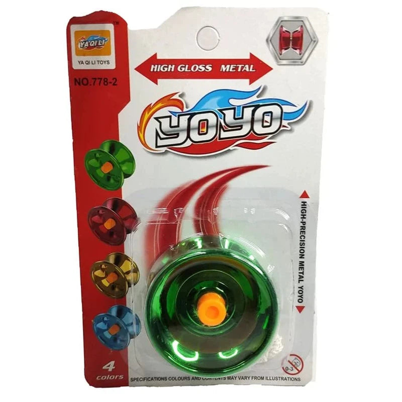 High Gloss Metal YoYo (Assorted Colours)