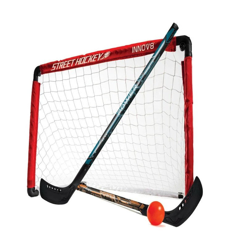 INNOV8 Folding Hockey Goal Set | Weight- 1.7 kg (5-12 Years)