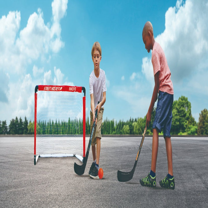 INNOV8 Folding Hockey Goal Set | Weight- 1.7 kg (5-12 Years)