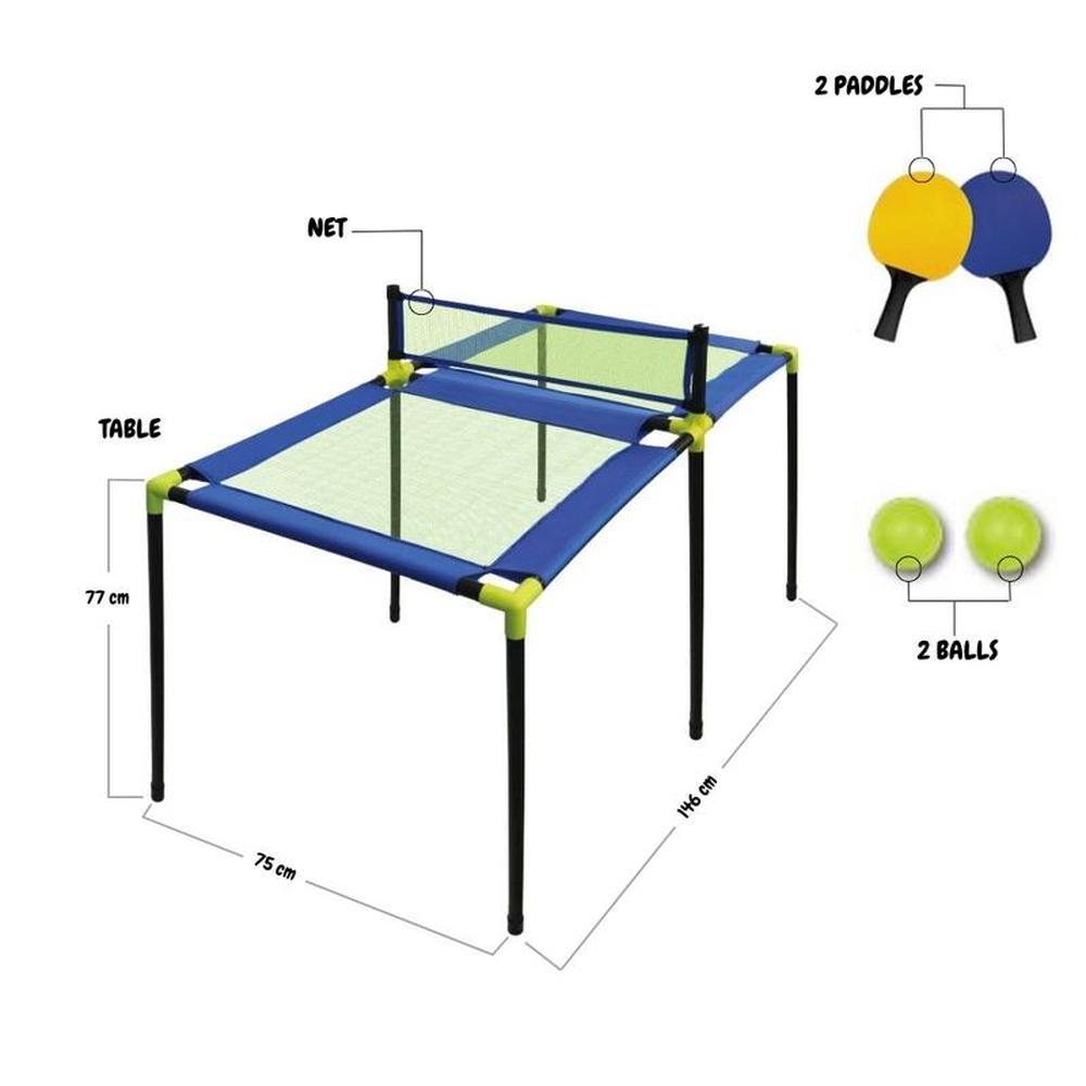 Innov8 Sports Rebound Pong - Table Tennis | Compact, Durable, Versatile (5 Years till Grown Ups)