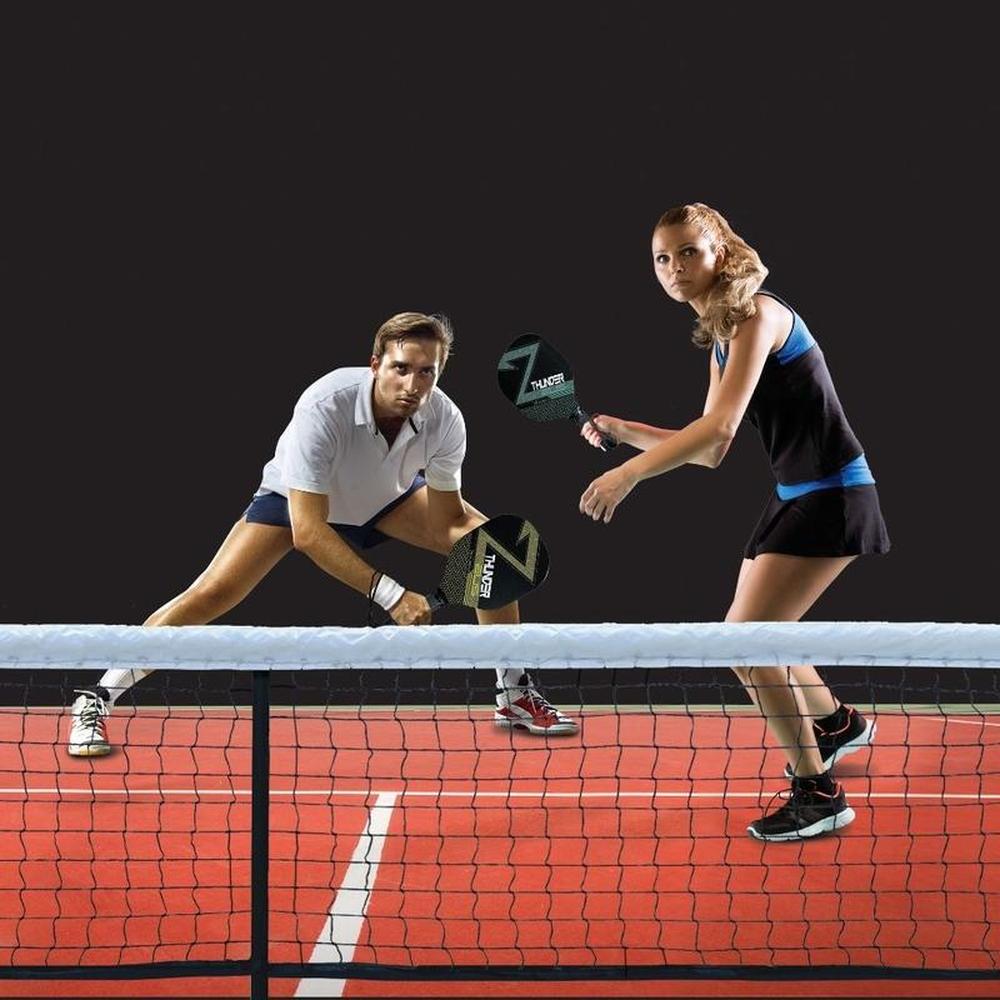 Innov8 Pickleball Youth Set - Premium Net, 5 Ply Maple Paddles & Balls (5-12 Years)