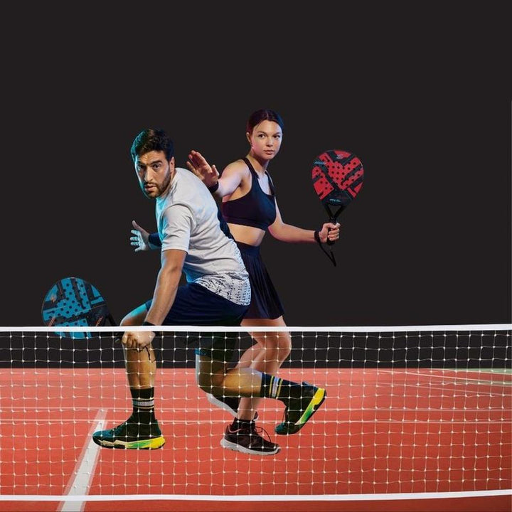 Innov8 Youth Padel Net Set - Premium Net, Blow Mould Rackets & Rubber Balls (5-12 Years)