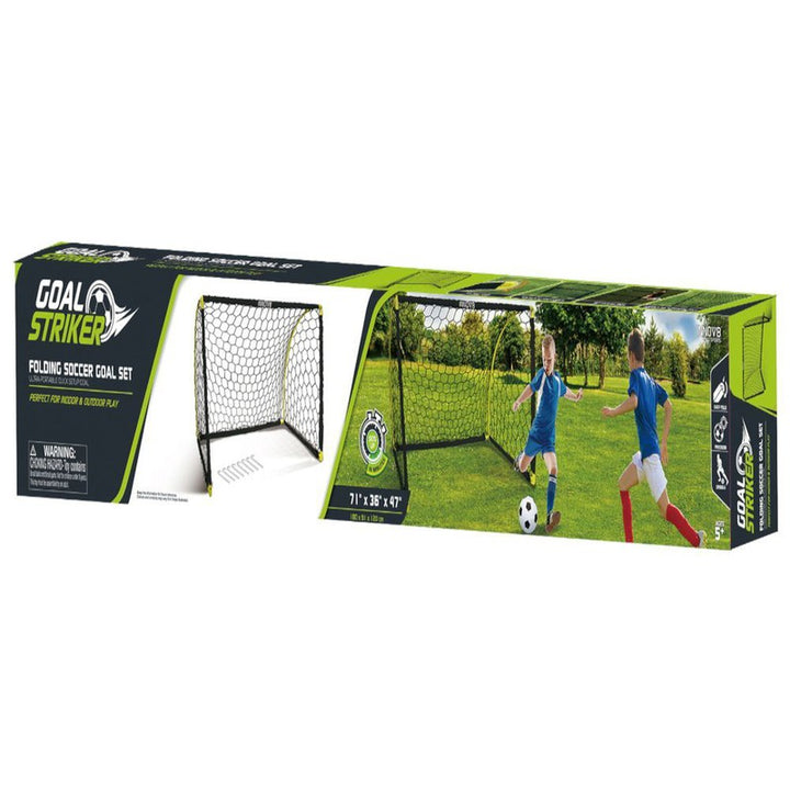 INNOV8 Portable Folding Soccer Goal Set | Weight- 3.5 kg (5-12 Years) COD Not Available