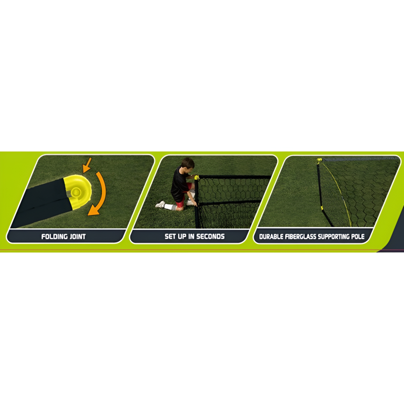 Innov8 Folding Soccer Goal Set | Weight - 3.5 kg (5-10 Years) COD Not Available