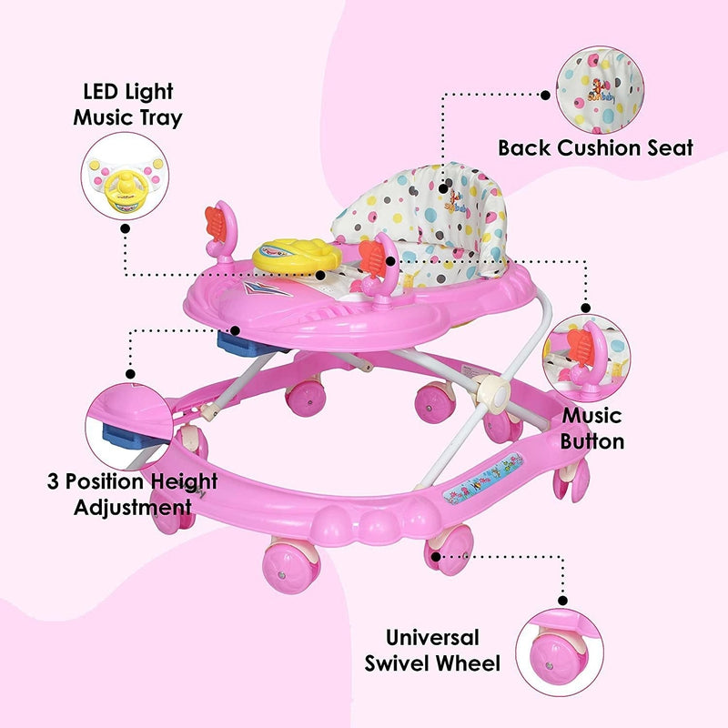 Musical 3112 Activity Walker (Pink)