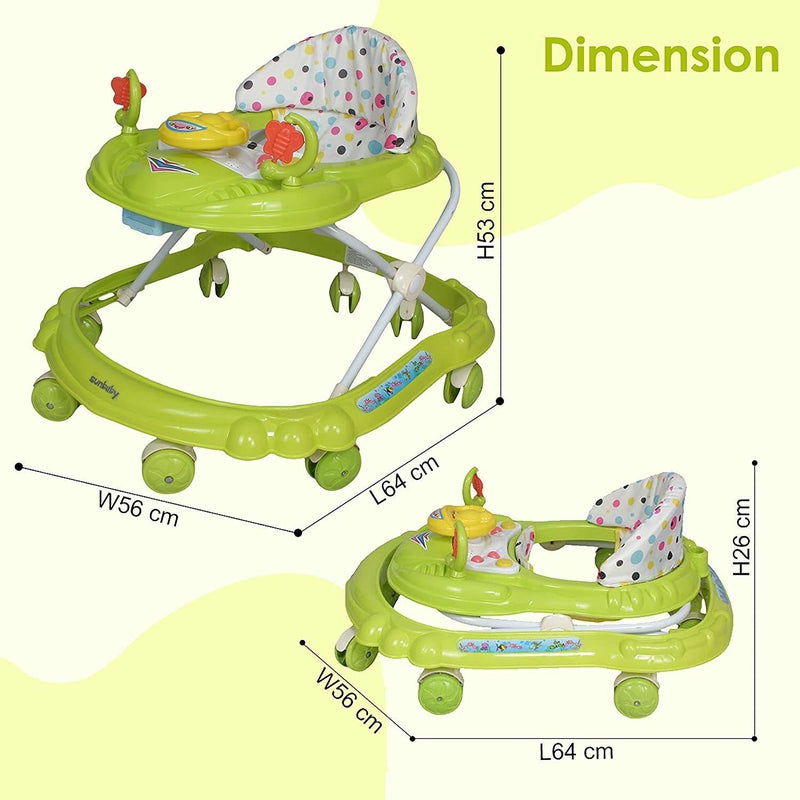 Musical 3112 Activity Walker (Green)