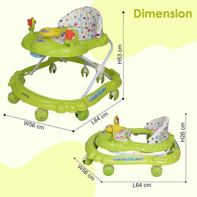 Musical 3112 Activity Walker (Green)