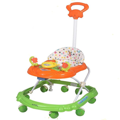 Musical 4112 Activity Walker With Parent Rod (Orange, Green)