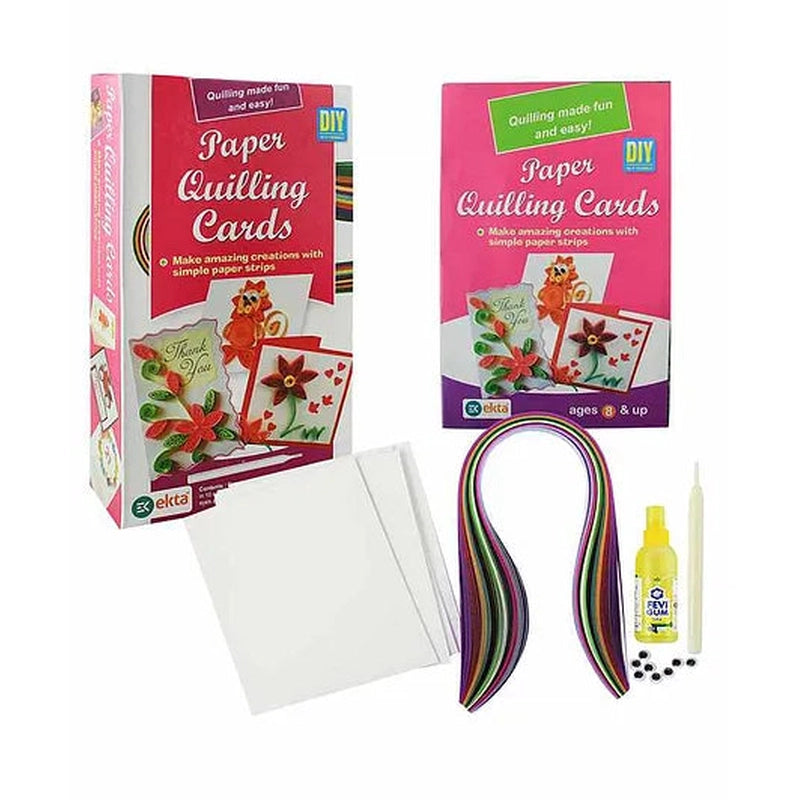 Paper Quilling (Greeting  Cards) - Activity Kit