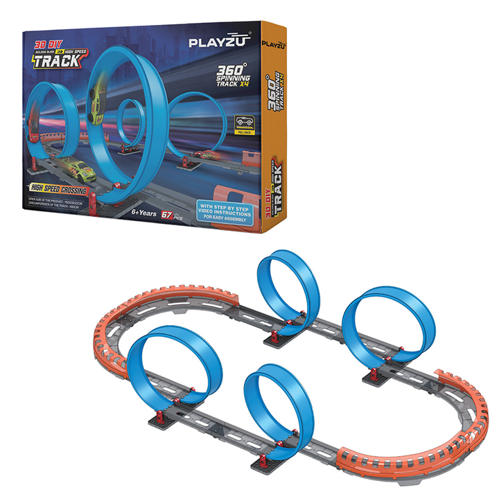 High Speed Pull Back Trackset (4A) - 67 pcs