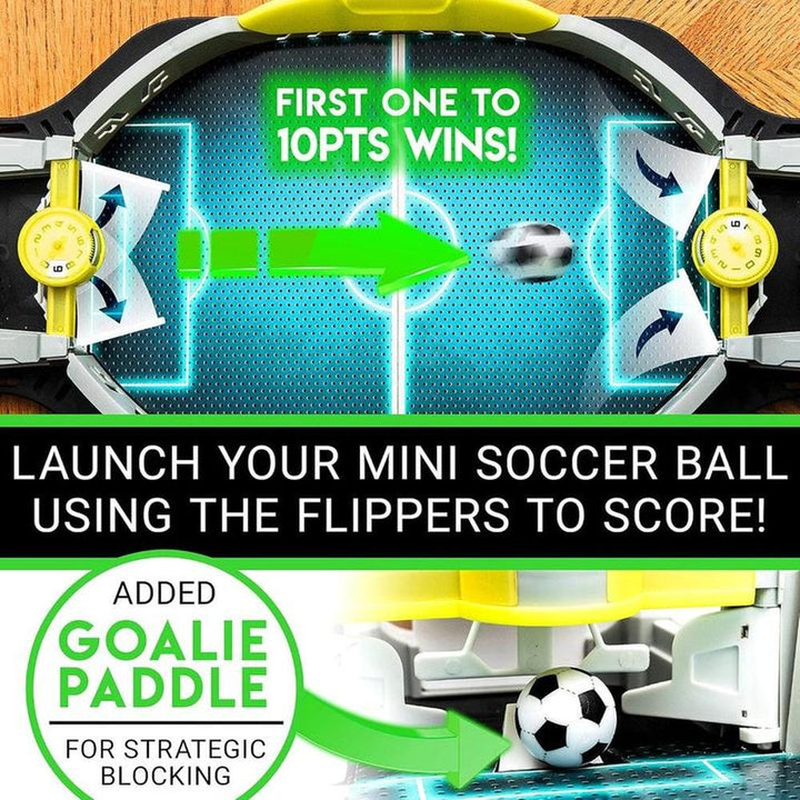 Innov8 Battle Soccer Tabletop Game | Lights, Sound & Flippers (5-10 Years)