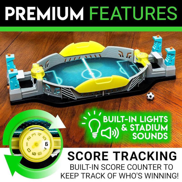 Innov8 Battle Soccer Tabletop Game | Lights, Sound & Flippers (5-10 Years)