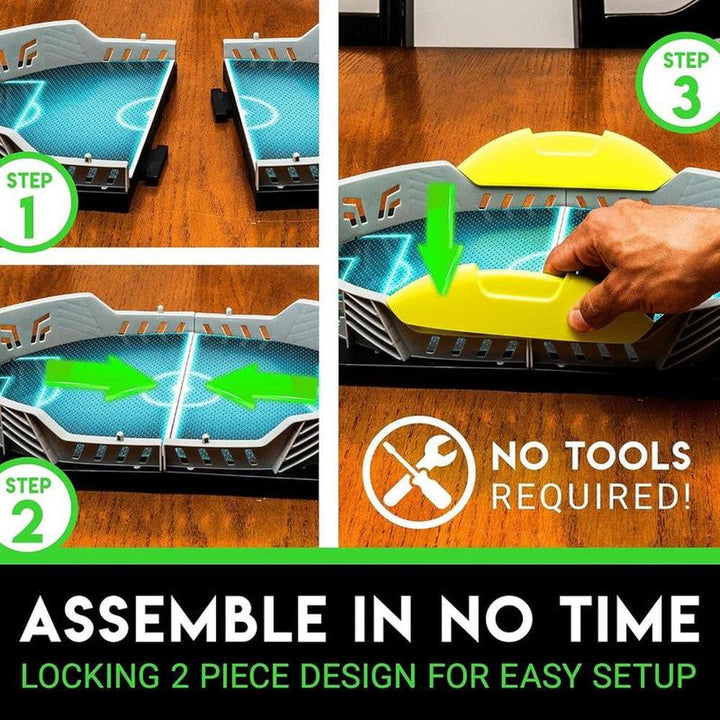 Innov8 Battle Soccer Tabletop Game | Lights, Sound & Flippers (5-10 Years)