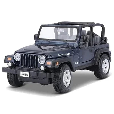 Maisto Original Jeep Wrangler Rubicon Licensed Diecast Jeep | 1:27 Scale Model (14 Years till Grown Ups)