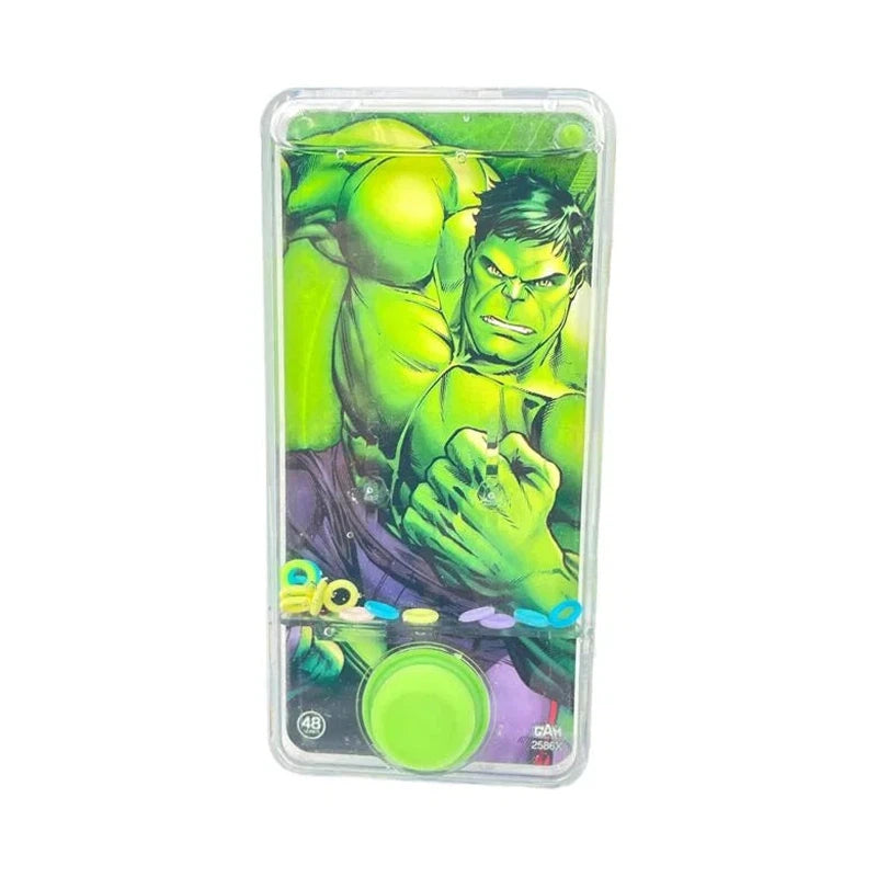 Printed Transparent Water Game - Hulk