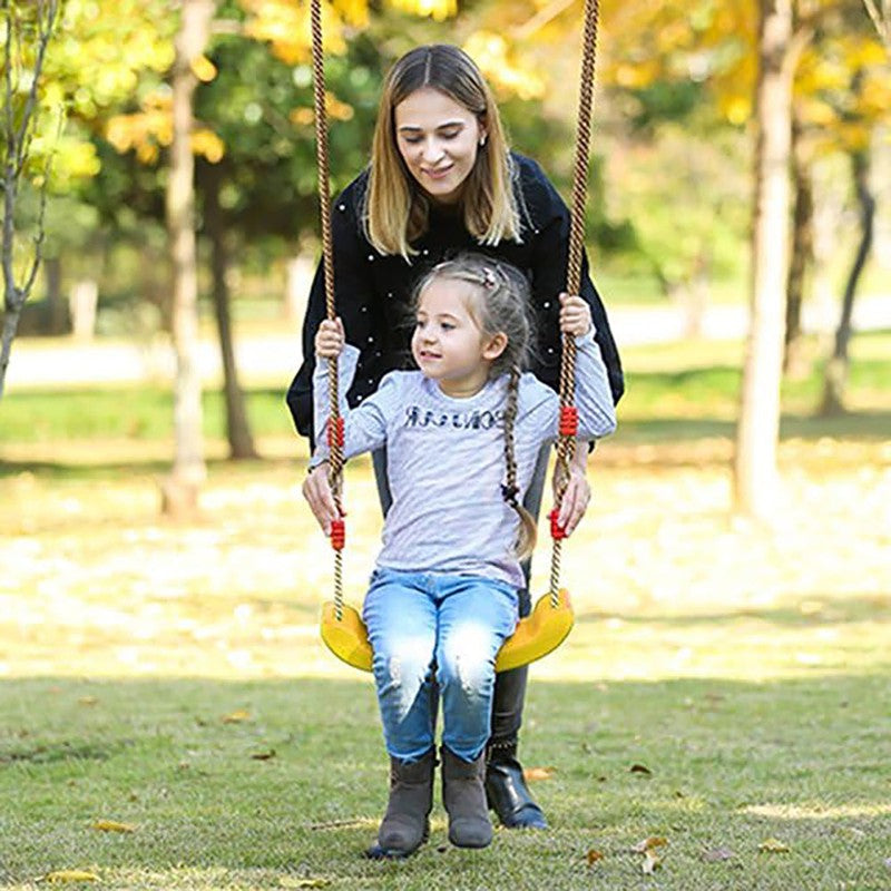 Kids Plastic Swing Seat With Height Adjustable Rope (3-8 Years)