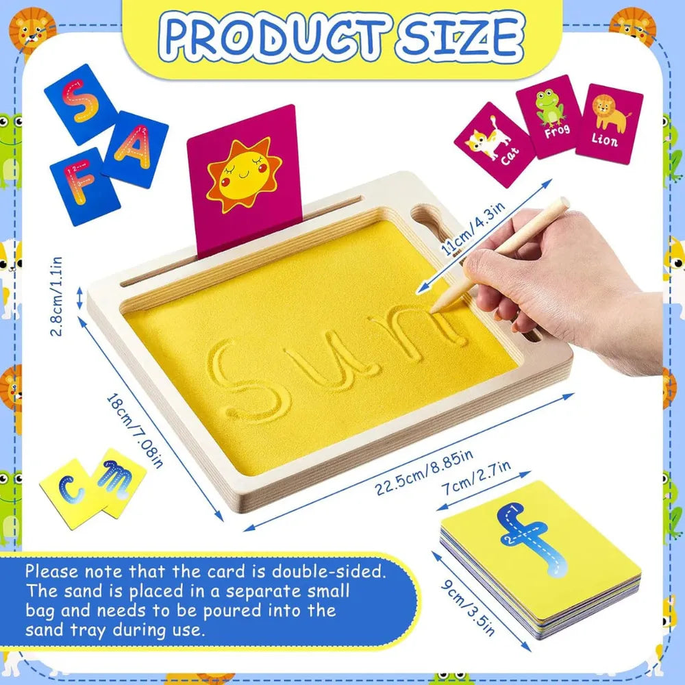 Kidology Montessori Sand Tray for Kids