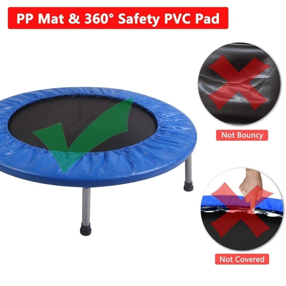 Portable Trampoline with Safety Pad